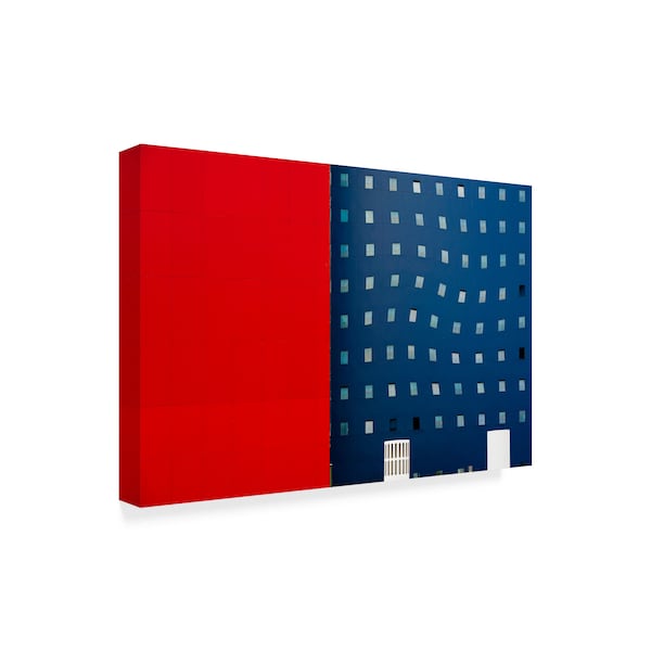 Wayne Pearson 'Red White And Blue' Canvas Art,16x24